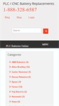 Mobile Screenshot of plcbatteryreplacement.com